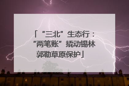 “三北”生态行：“两笔账”撬动锡林郭勒草原保护