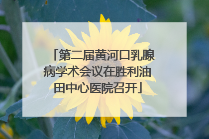 第二届黄河口乳腺病学术会议在胜利油田中心医院召开