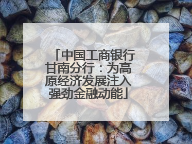 中国工商银行甘南分行：为高原经济发展注入强劲金融动能