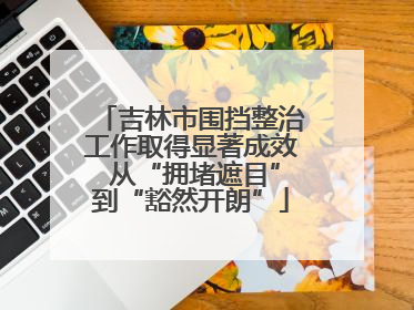 吉林市围挡整治工作取得显著成效 从“拥堵遮目”到“豁然开朗”