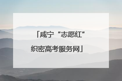 咸宁“志愿红”织密高考服务网
