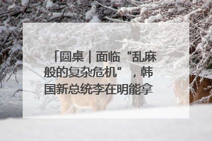 圆桌｜面临“乱麻般的复杂危机”，韩国新总统李在明能拿出什么药方？