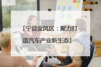宁夏金凤区：聚力打造汽车产业新生态