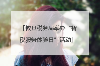 攸县税务局举办“智税服务体验日”活动