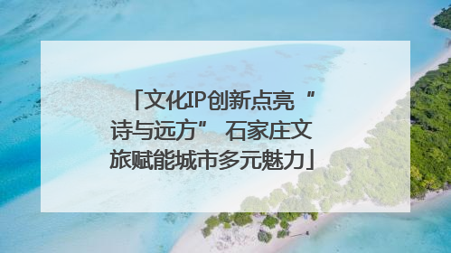 文化IP创新点亮“诗与远方” 石家庄文旅赋能城市多元魅力