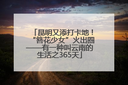 昆明又添打卡地！“簪花少女”火出圈——有一种叫云南的生活之365天