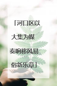 河口区以大集为媒 奏响移风易俗新乐章