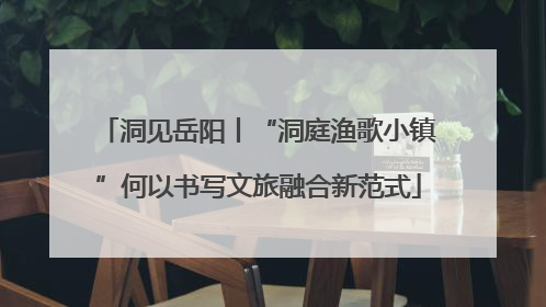 洞见岳阳丨“洞庭渔歌小镇”何以书写文旅融合新范式
