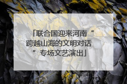 联合国迎来河南“跨越山海的文明对话”专场文艺演出