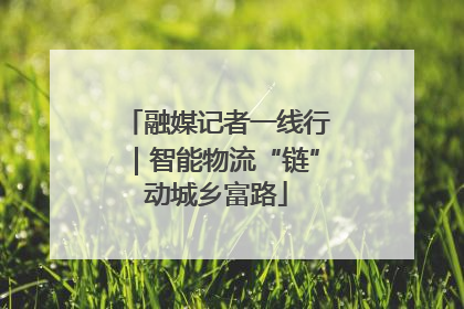 融媒记者一线行｜智能物流“链”动城乡富路