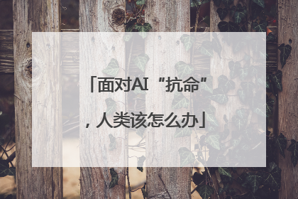 面对AI“抗命”，人类该怎么办