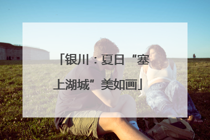银川：夏日“塞上湖城”美如画