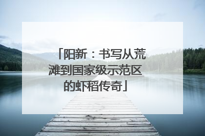 阳新：书写从荒滩到国家级示范区的虾稻传奇