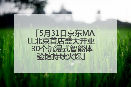 5月31日京东MALL北京首店盛大开业 30个沉浸式智能体验馆持续火爆