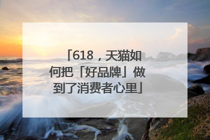 618，天猫如何把「好品牌」做到了消费者心里