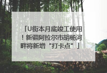 U街本月底竣工使用！新疆阿拉尔市胡杨河畔将新增“打卡点”