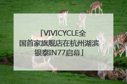 VIVICYCLE全国首家旗舰店在杭州湖滨银泰IN77启幕